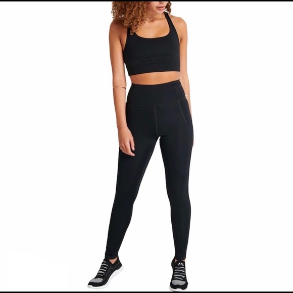 Girlfriend Collective Black Compressive Legging S - Picture 1 of 7